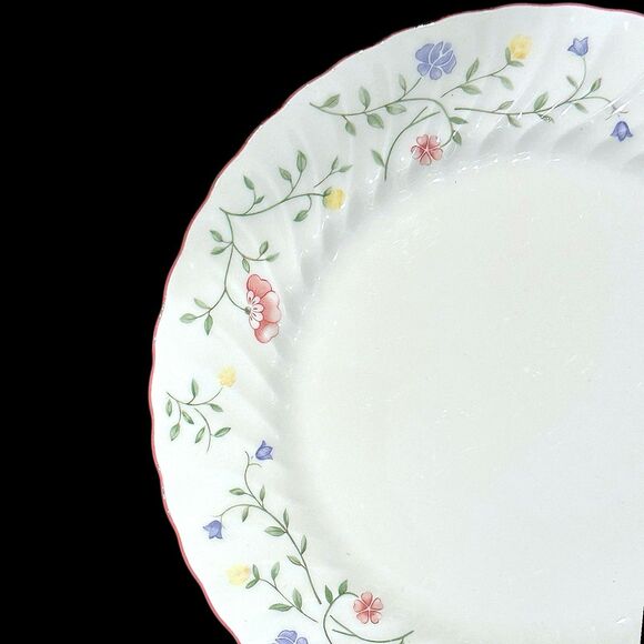 Set of 3 Johnson Brothers Summer Chintz Dinner Plates Flowers Pastels 10.5" - Picture 10 of 16